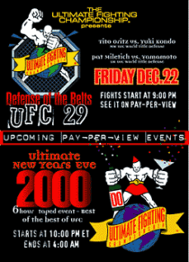 پی پر ویو UFC 29