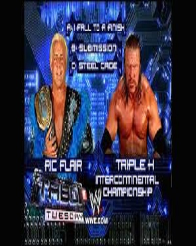 مسابقه تریپل اچ Vs. ریک فلیر در WWE Survivor Series 2005