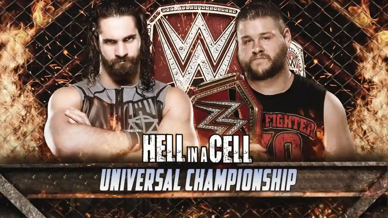 مسابقه WWE Owens Vs Rollins HIAC 2016