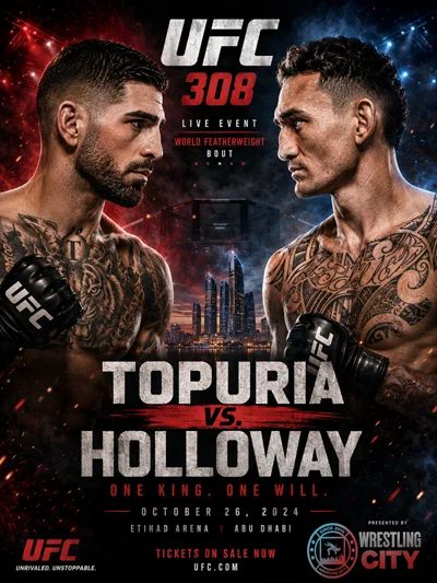 UFC 308 Topuria vs. Holloway