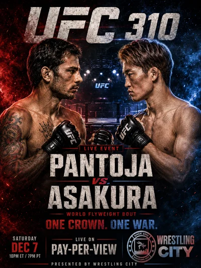 UFC 310 Pantoja vs. Asakura
