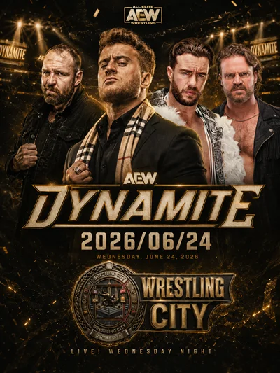 شو Dynamite تاریخ 24 ژوئن 2026
